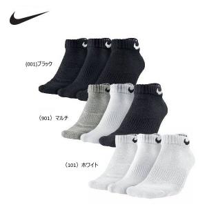 送料一律150円 ナイキ NIKE ３Ｐ コットン クッション ローカット ソックス SX4701