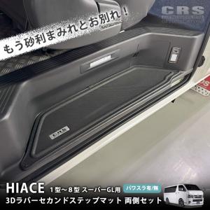 エセックス(ESSEX/CRS) リアスカッフプレートカバー 200系ハイエース