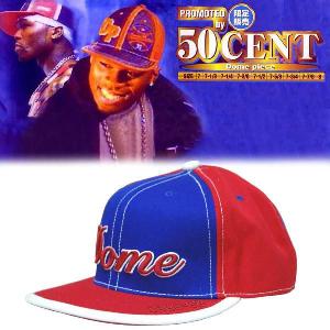 最終値下げ 50セント 着用 Dome Piese Cap デニム オレンジ ストリート