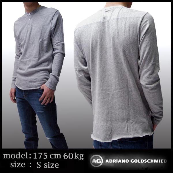 AG Jeans ジーンズ AGジーンズ 7427 VHJ HTG ヘンリー ロンT グレー 13 ...