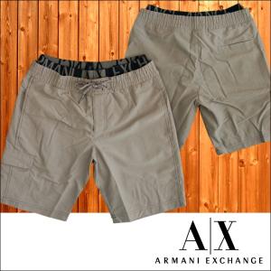 A|X Armani Exchange アルマーニエクスチェンジ メンズ 水着 レイヤード グレー ...