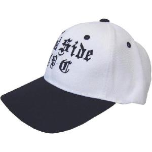 【デッドストック・ワケ有り】CITY CAP シティーキャップ East Side LBC イーストサイド ロングビーチシティー ホワイト ブラック HIPHOP ヒップホップ｜crs