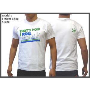 Crooked Monkey クロックドモンキー メンズ Tシャツ THAT`S HOW I ROL...