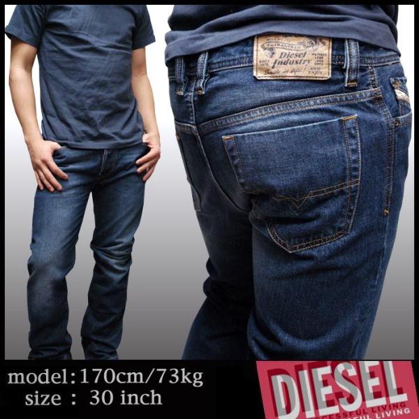 DIESEL ディーゼル 正規 メンズ デニム VIKER 1RKI8 safari サファリ オー...