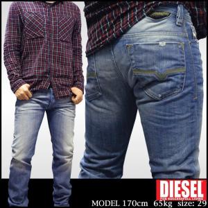 DIESEL ディーゼル メンズ スリム ストレート デニム SAFADO 0807K