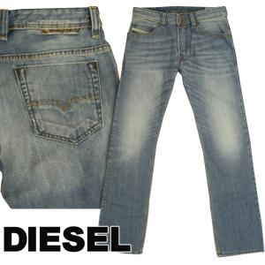 ディーゼル DIESEL メンズ デニム ローライズ スリム ストレート SAFADO 0830Y REGULAR SLIM STRAIGHT プレミアム ジーンズ｜crs