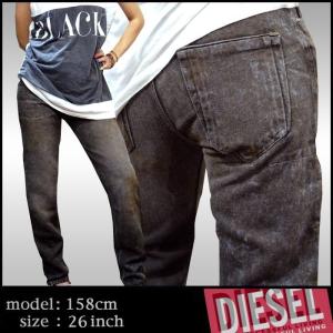 DIESEL ディーゼル レディース BLACK GOLD デニム パンツ ストーン