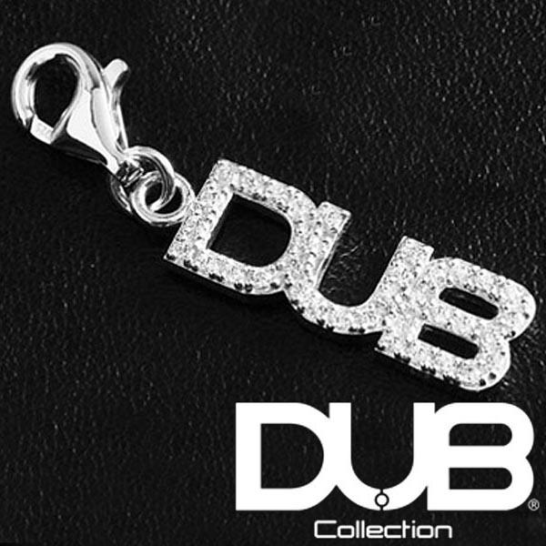 再入荷なし　即納  DUB ジュエリー ロゴチャーム 198-2 WH シルバー アクセサリー メン...