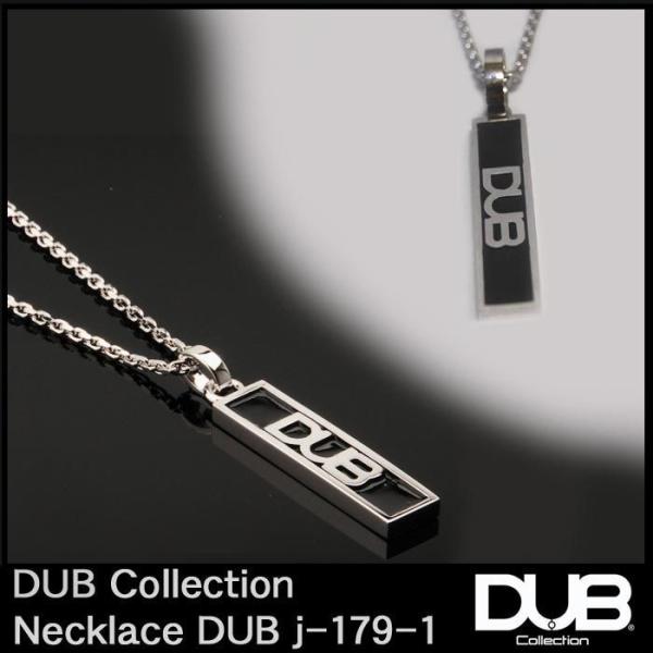 再入荷なし　即納 DUB Collection ネックレス 179-1 ブラック ロゴ DUBジュエ...