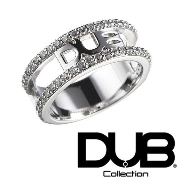 再入荷なし　即納 DUB ジュエリー リング 241-2 WH シルバー アクセサリー メンズ レデ...