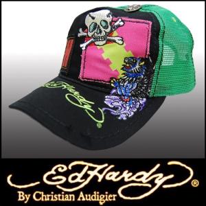 Ed Hardy（エド・ハーディー） アメリカ直輸入 新作 メッシュキャップ
