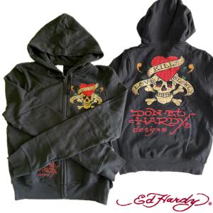 Ed Hardy 【25%OFF】 エドハーディー レディース パーカー 【200