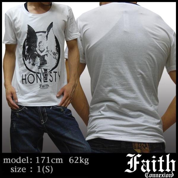 Faith Connexion フェイス コネクション Ｔシャツ メンズ ホワイト STAR SIG...