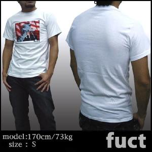 FUCT（ファクト） メンズ 半袖 Tシャツ ジーザス ホワイト ブラック