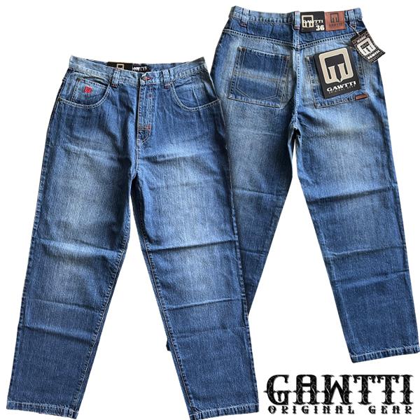 アウトレット 訳あり ガッティー メンズ デニム パンツ ネイビー #3044 GAWTTI ガウテ...