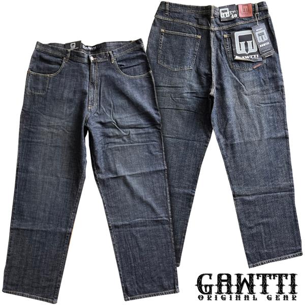 ガッティー メンズ デニム パンツ ネイビー #3040 GAWTTI ガウティ Boo Yaa T...