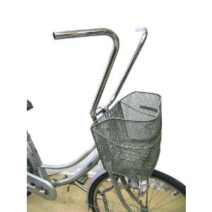 アップハンドル 高さ 38cm クローム ハンドルバー