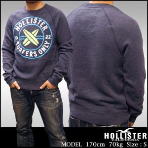 ホリスター メンズ スエット HOLLISTER トレーナー SURFERS ONLY スウェット ...