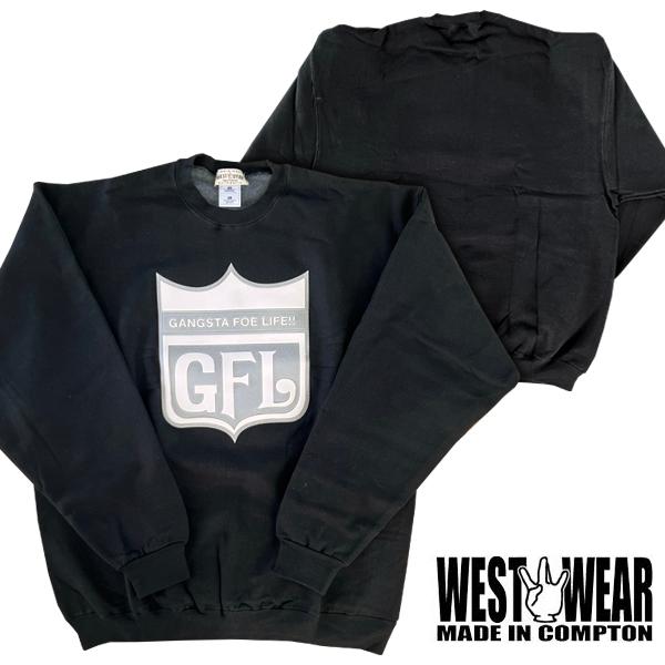 アウトレット 再入荷なし レアアイテム WEST WEAR メンズ スエット GANGSTA FOE...