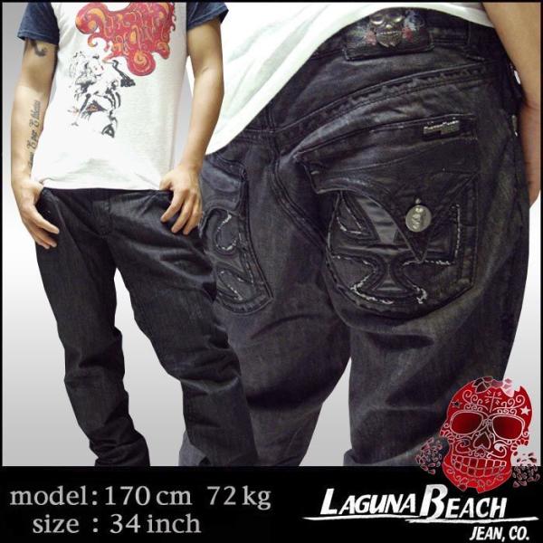 アウトレット 訳あり ラグナビーチ メンズ デニム ストレート LAGUNA BEACH DANA ...