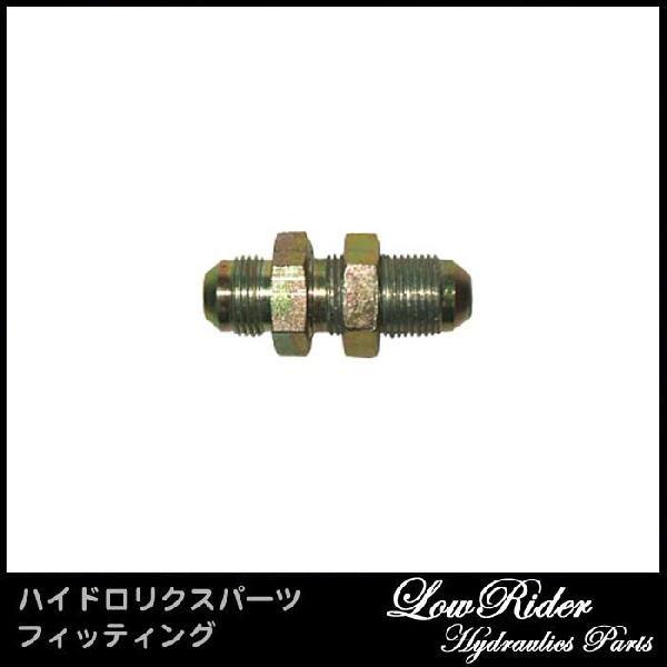 LowRider ハイドロリクス パーツ #8ホース×#8ホース Wロックナット フィッティング L...