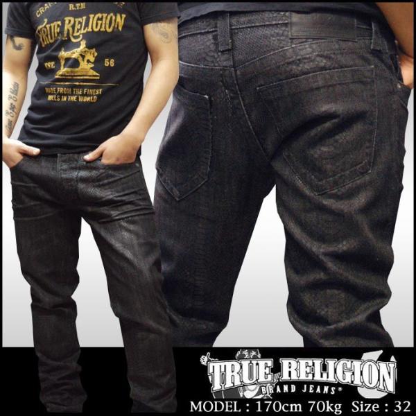 トゥルーレリジョン TRUE RELIGION メンズ ローライズ スキニー デニム ROCCO B...