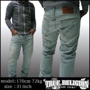 【訳あり・アウトレット】 トゥルーレリジョン TRUE RELIGION メンズ ストレート デニム GENO 1971 YAL 85 プレミアム ジーンズ LA セレブ ファッション｜crs