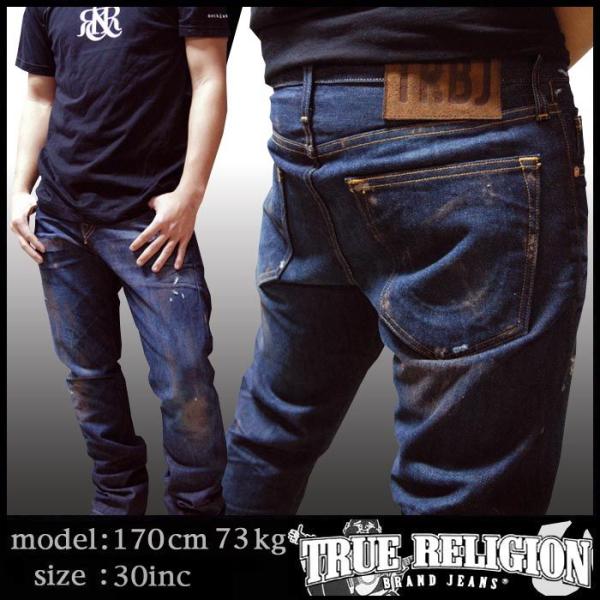 トゥルーレリジョン TRUE RELIGION メンズ ストレート デニム BOBBY 1971 H...