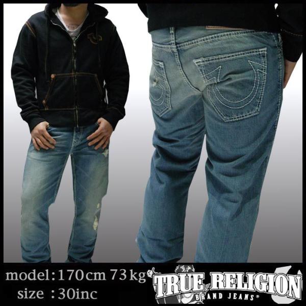 トゥルーレリジョン TRUE RELIGION メンズ スキニー スリム ローライズ デニム スキニ...