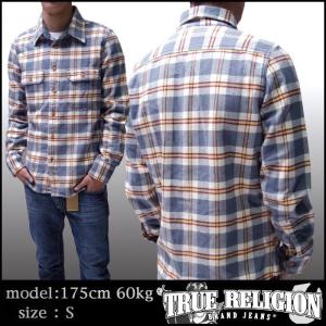 TRUE RELIGION（トゥルーレリジョン） メンズ デニム 長袖 WORKWEAR