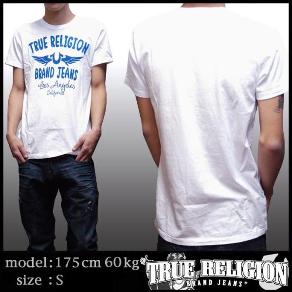 トゥルーレリジョン メンズ TRUE RELIGION Tシャツ A CHILLEUS LOGO ホ...