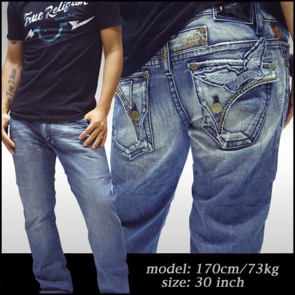 ROBIN&apos;S JEAN ロビンズジーン メンズ デニム D5095 Long Flap VIN.M...