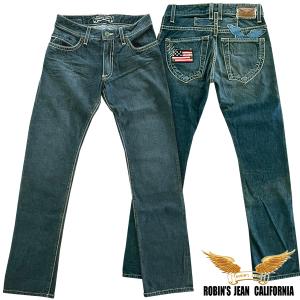 ROBIN'S JEAN ロビンズジーン メンズ デニム Long Flap IND.DARK 116