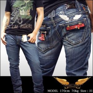 ROBIN'S JEAN ロビンズジーン メンズ デニム Long Flap IND.DARK 116