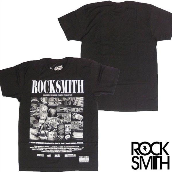 ROCK SMITH ロックスミス メンズ Tシャツ THE LIFE TEE ブラック インポート...