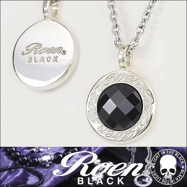 【即納】ロエン ブラック ジルコニア ネックレス Roen BLACK RO-006 ロエンブラック...