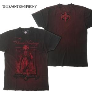 THE SAINTS SINPHONY セインツシンフォニー Vネック Tシャツ メンズ 
