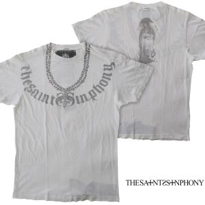 THE SAINTS SINPHONY セインツシンフォニー Vネック Tシャツ メンズ