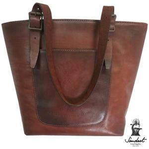 SANDAST レザーバッグ※値下げ9/15迄 SANDAST Los Angeles サンダスト ロサンゼルス キャンバス レザー