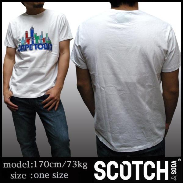 【訳あり・アウトレット】 スコッチアンドソーダ SCOTCH＆SODA メンズ Tシャツ CAPE ...