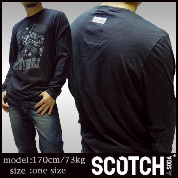 【セール】 SCOTCH&amp;SODA スコッチ＆ソーダ メンズ 長袖 ロンT THE CLASS ウォ...