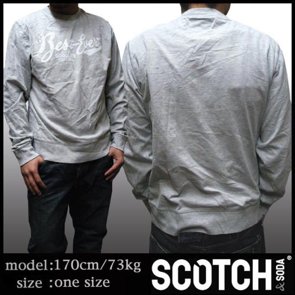 スコッチアンドソーダ SCOTCH&amp;SODA メンズ 長袖 スウェット ロンT BEST EVER ...