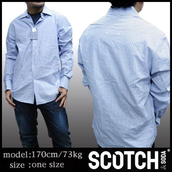 最終値下げ スコッチ&amp;ソーダ スコッチアンドソーダ scotch&amp;soda メンズ 長袖 シャツ グ...