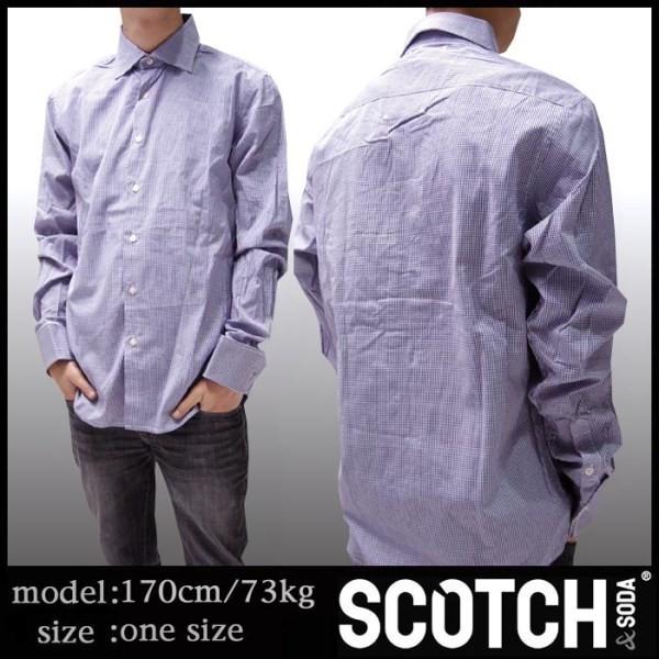 【入れ替えセール】 スコッチ&amp;ソーダ スコッチアンドソーダ scotch&amp;soda メンズ 長袖 シ...