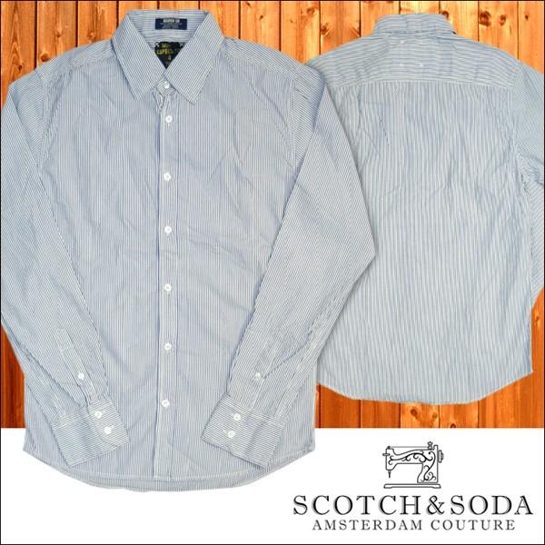 最終値下げ スコッチ&amp;ソーダ スコッチアンドソーダ scotch&amp;soda メンズ 長袖 シャツ ス...