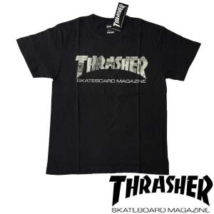 スラッシャー THRASHER メンズ ロゴ Tシャツ $100 Bill ブラック グリーン 半袖 tee T-SHIRTS カットソー トップス 男性用 スケーター アメカジ 正規