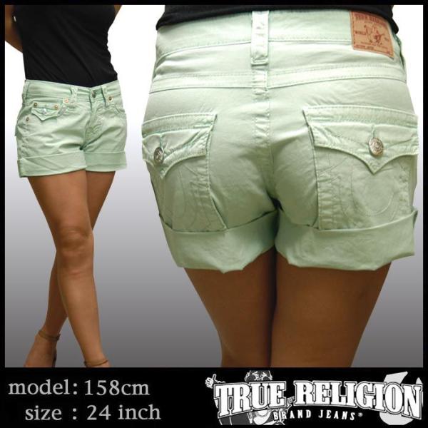 TRUE RELIGION トゥルーレリジョン レディース ショート パンツ JAYED BOYFR...