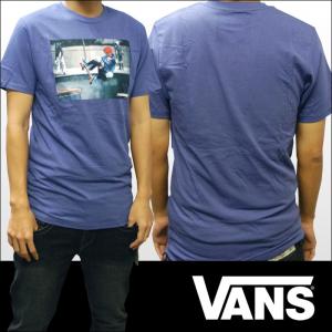 バンズ Tシャツ メンズ VANS 服  フォト ウォッシュ パープル インポート ブランド ストリート サーフ スケーター スタイル｜crs