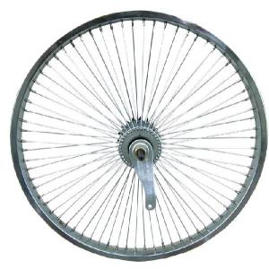 144スポーク 20インチ ホイール リア ゴールド 自転車部品 ローチャリ