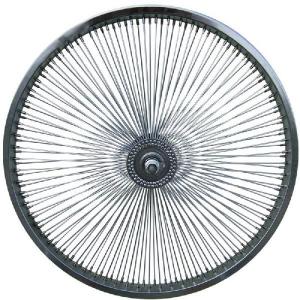 144スポーク 20インチ ホイール リア ゴールド 自転車部品 ローチャリ